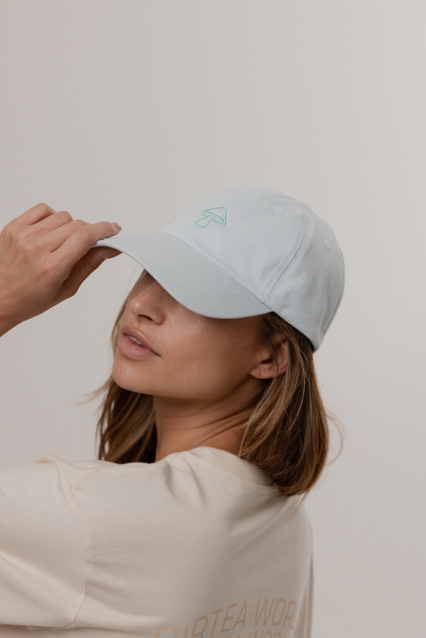 Dirtea Mushroom Cap in Light Blue