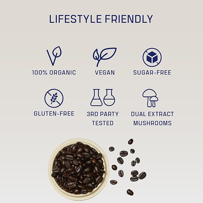 DIRTEA Functional Mushrooms Shop DIRTEA Mushroom Coffee & Lion's Mane