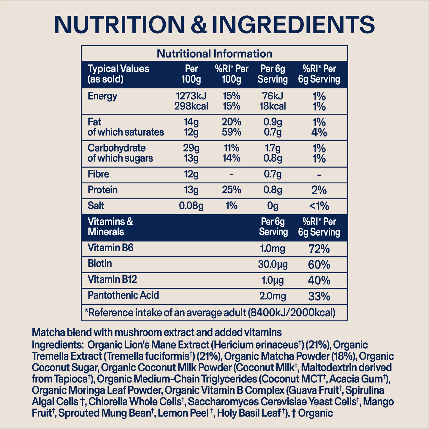 5 x DIRTEA Matcha Travel Sachets