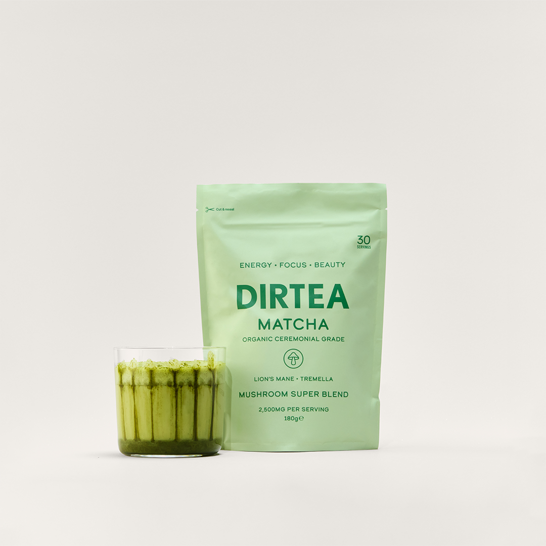 Mushroom Matcha Super Blend | DIRTEA Functional Mushrooms