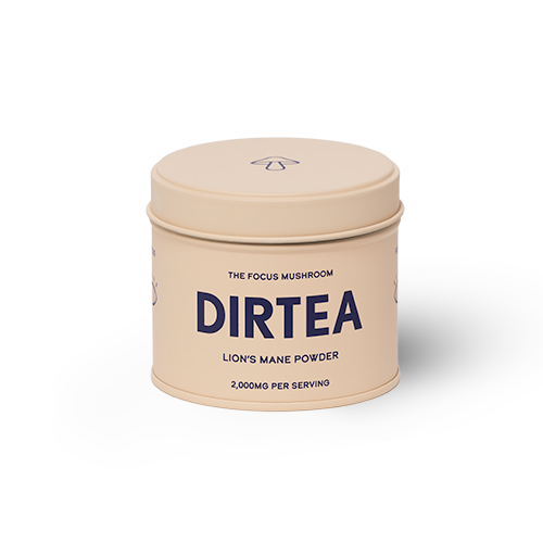 DIRTEA Lion's Mane Mushroom Powder, 30 Day Serving